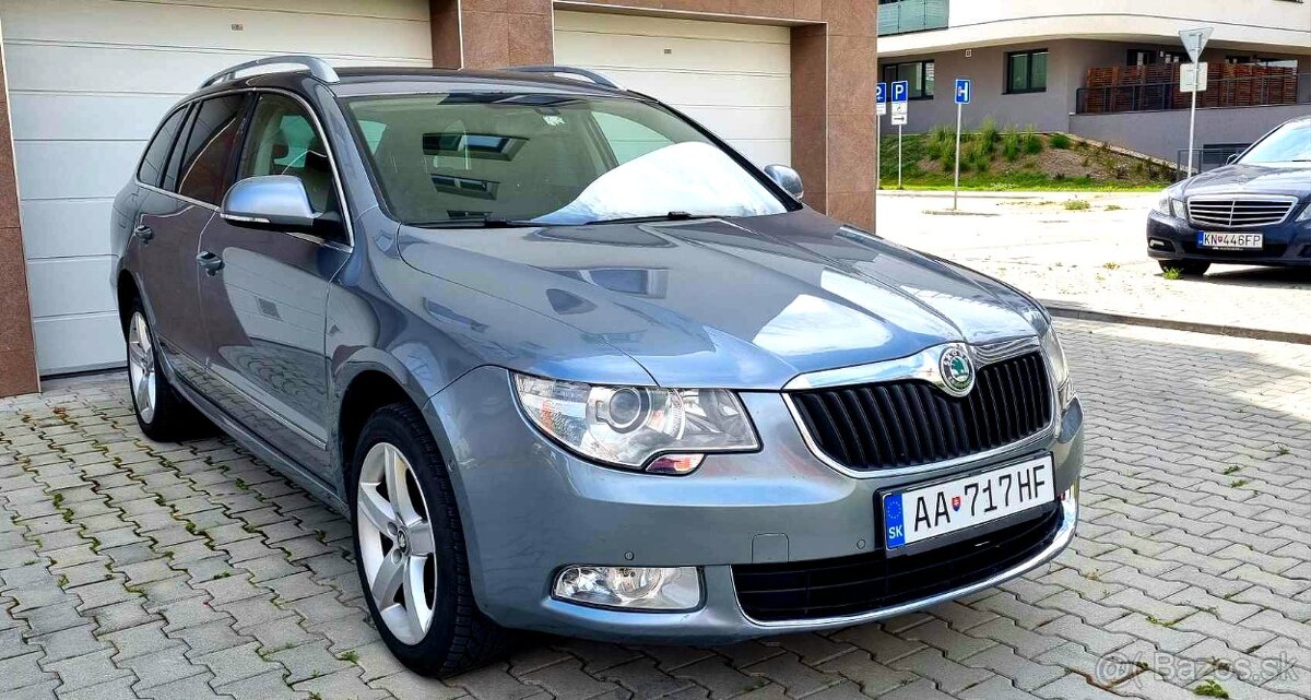 Škoda superb Comb  MAX.PLU 2.0 TDI 125Kw R.v.2011.6.Rych.man