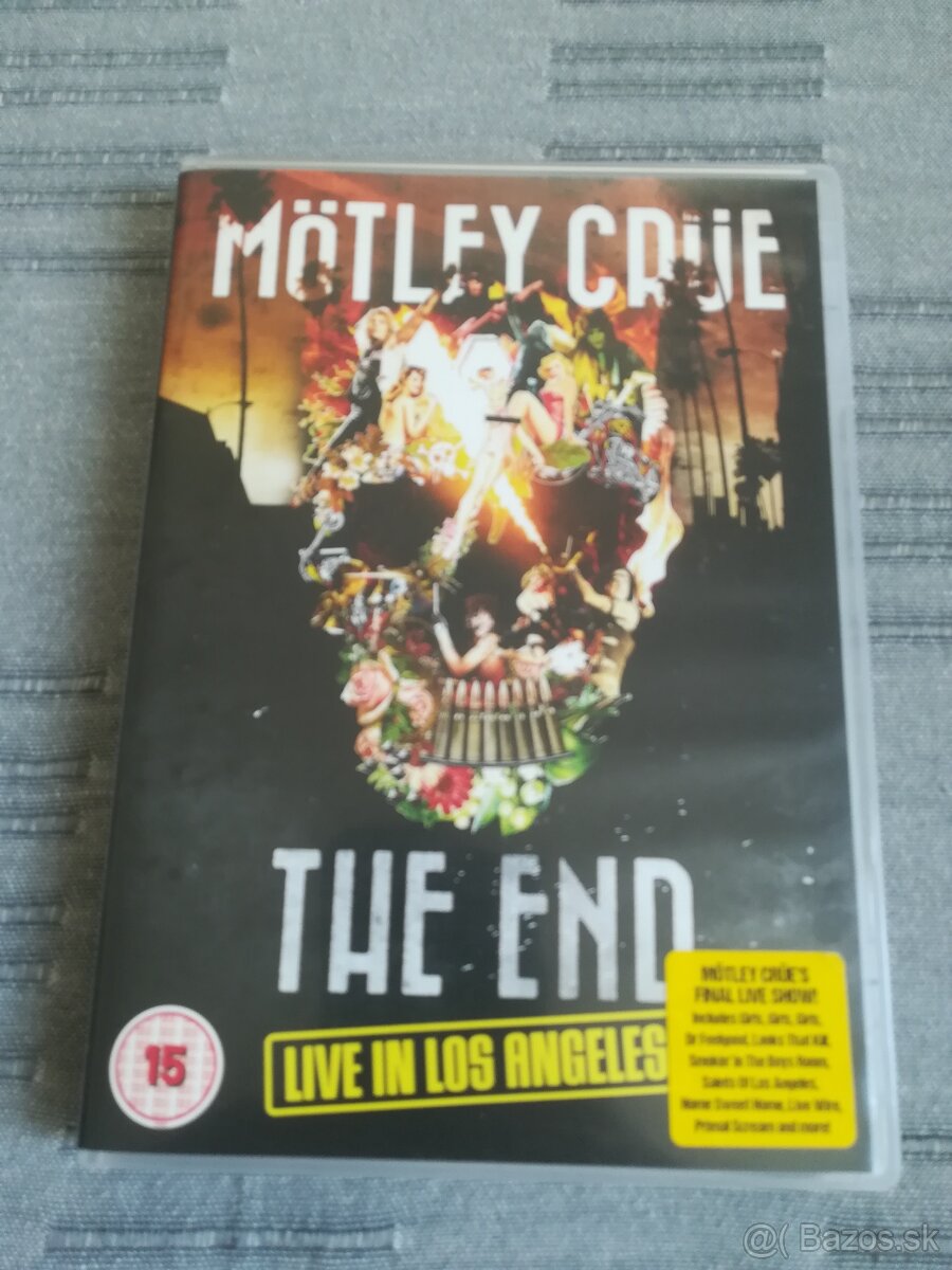 DVD Motley Crue The End