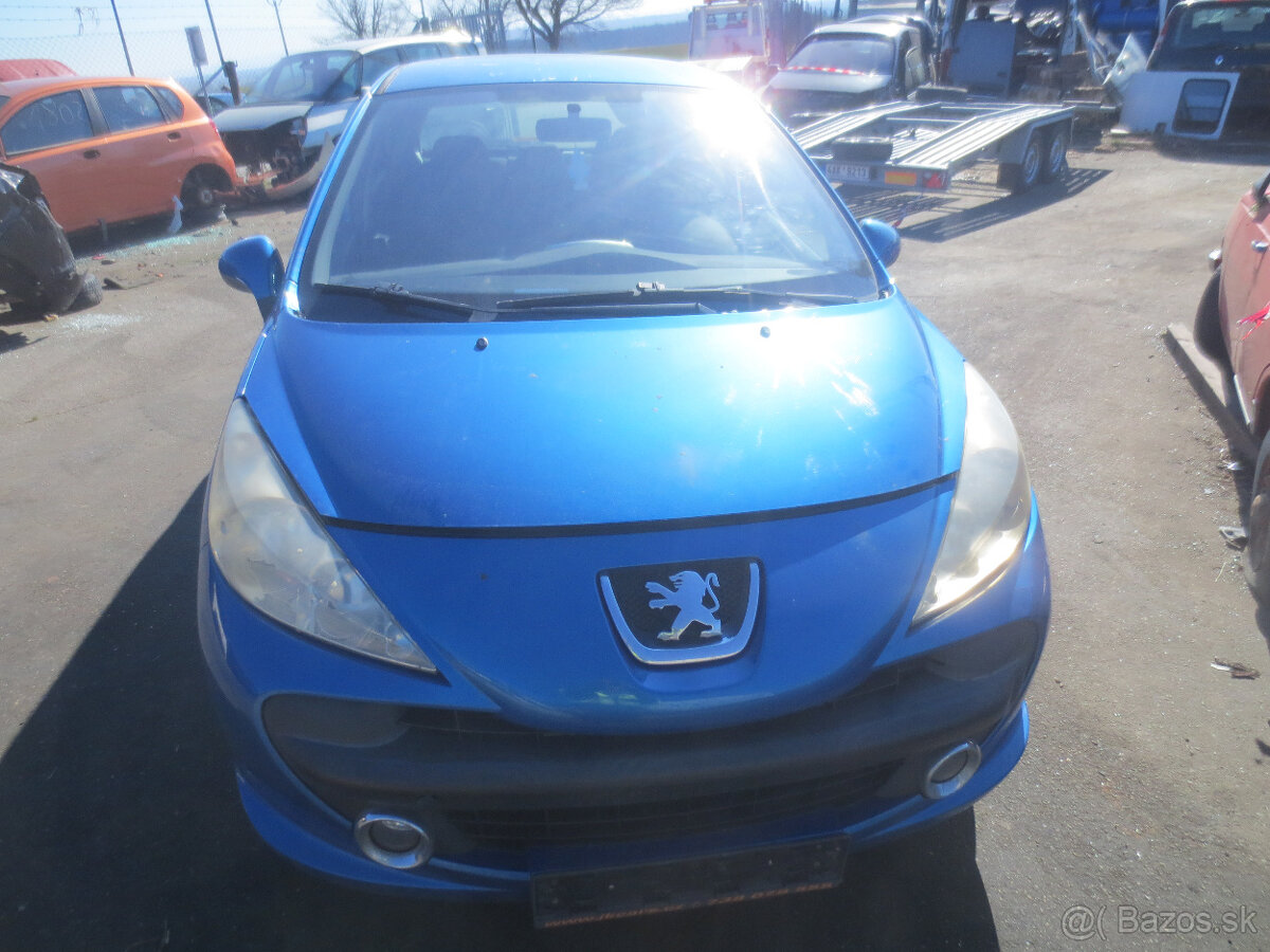 Peugeot 207 - 307 CC CABRIO , rok 2011 , 1.4 - 1.6 HDI DIELY