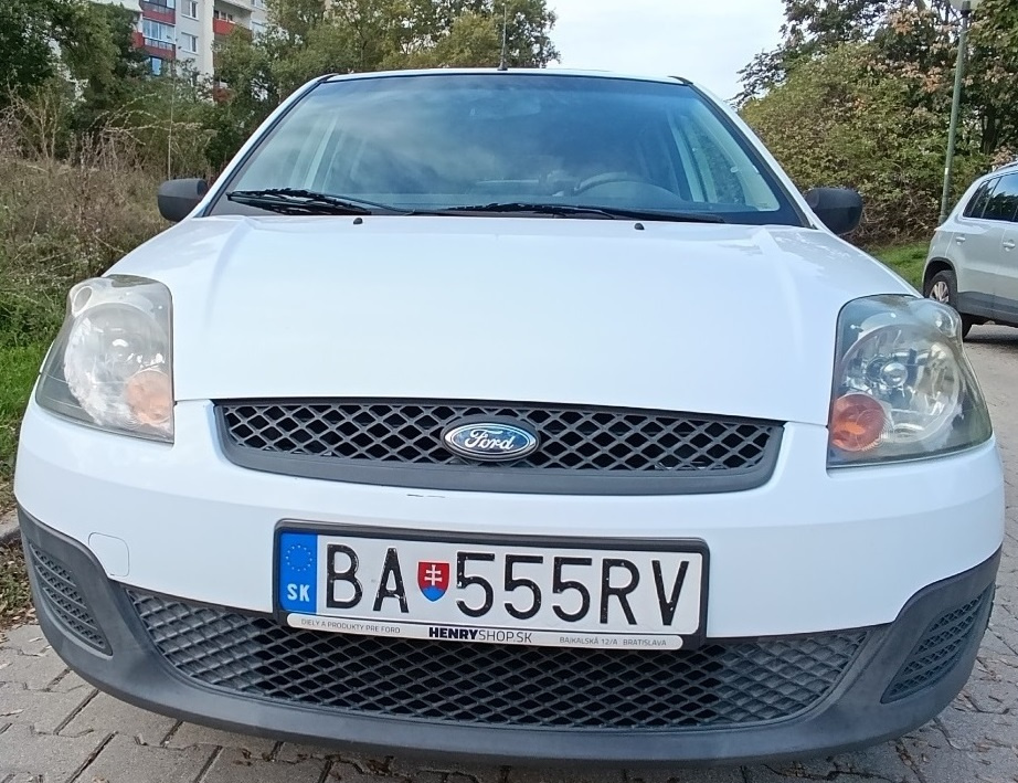 Predám: FORD FIESTA  benzín 1250ccm 16 ventil 55 kW rv 2007