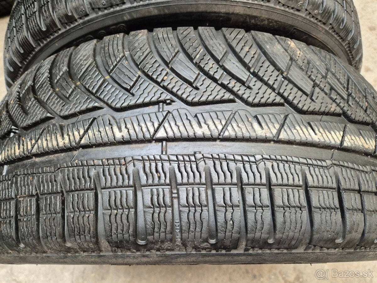 225/50 r18 zimné 2 ks MICHELIN dezén 7 mm DOT2018