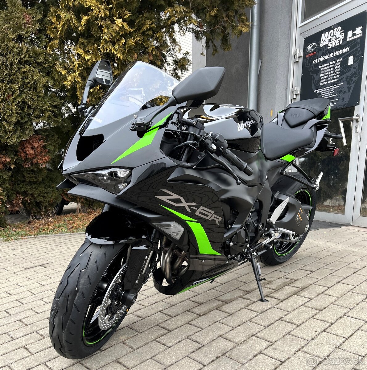 Kawasaki ZX6-R 2025 čierna