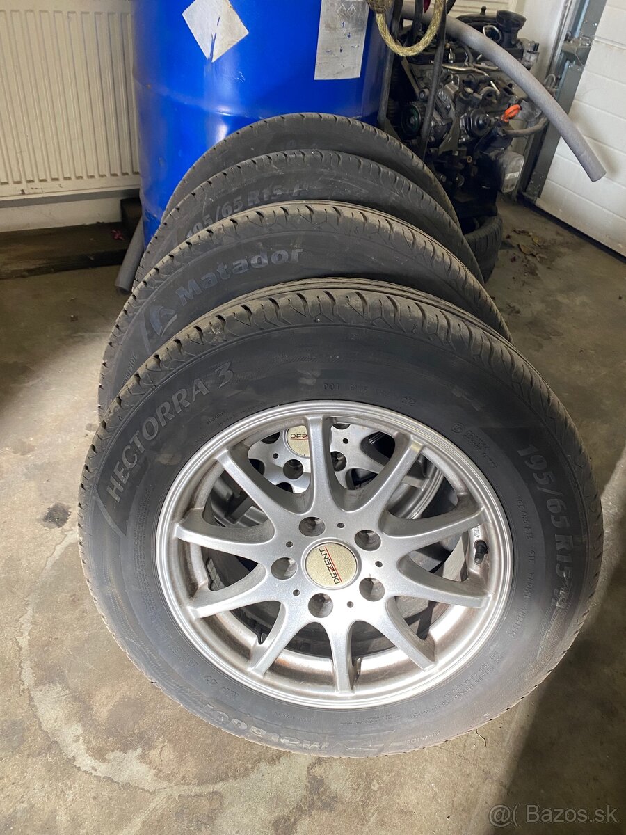 Dezent 5x112 r15 letné pneu