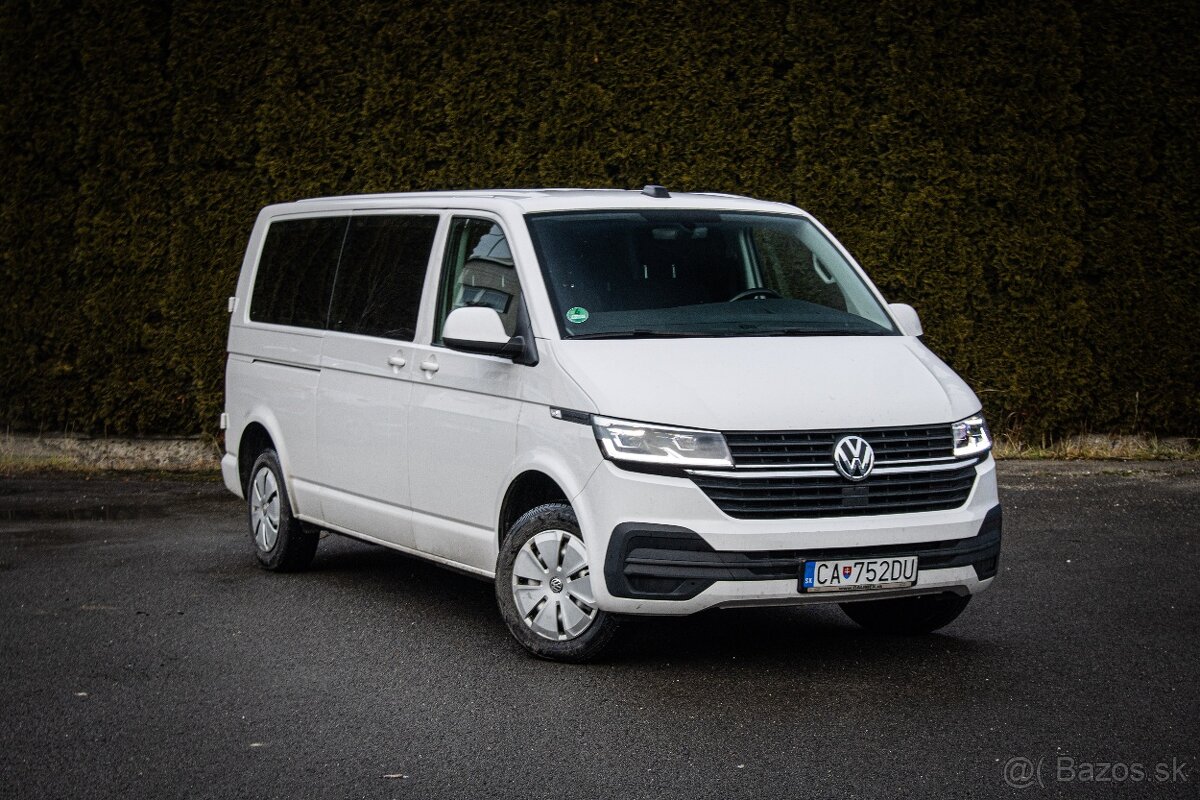 T6.1 Transporter 2.0 TDI 110kW LR, FULL LED, Odpočet, záruka