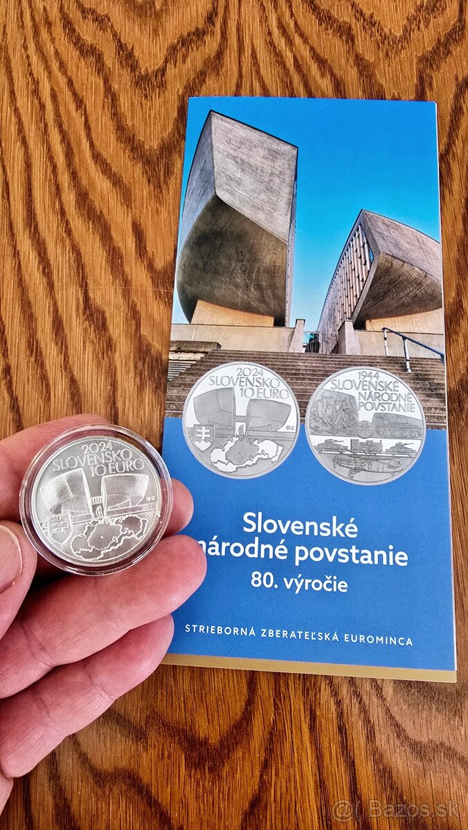 10 eur Bk Slovenské národné povstanie