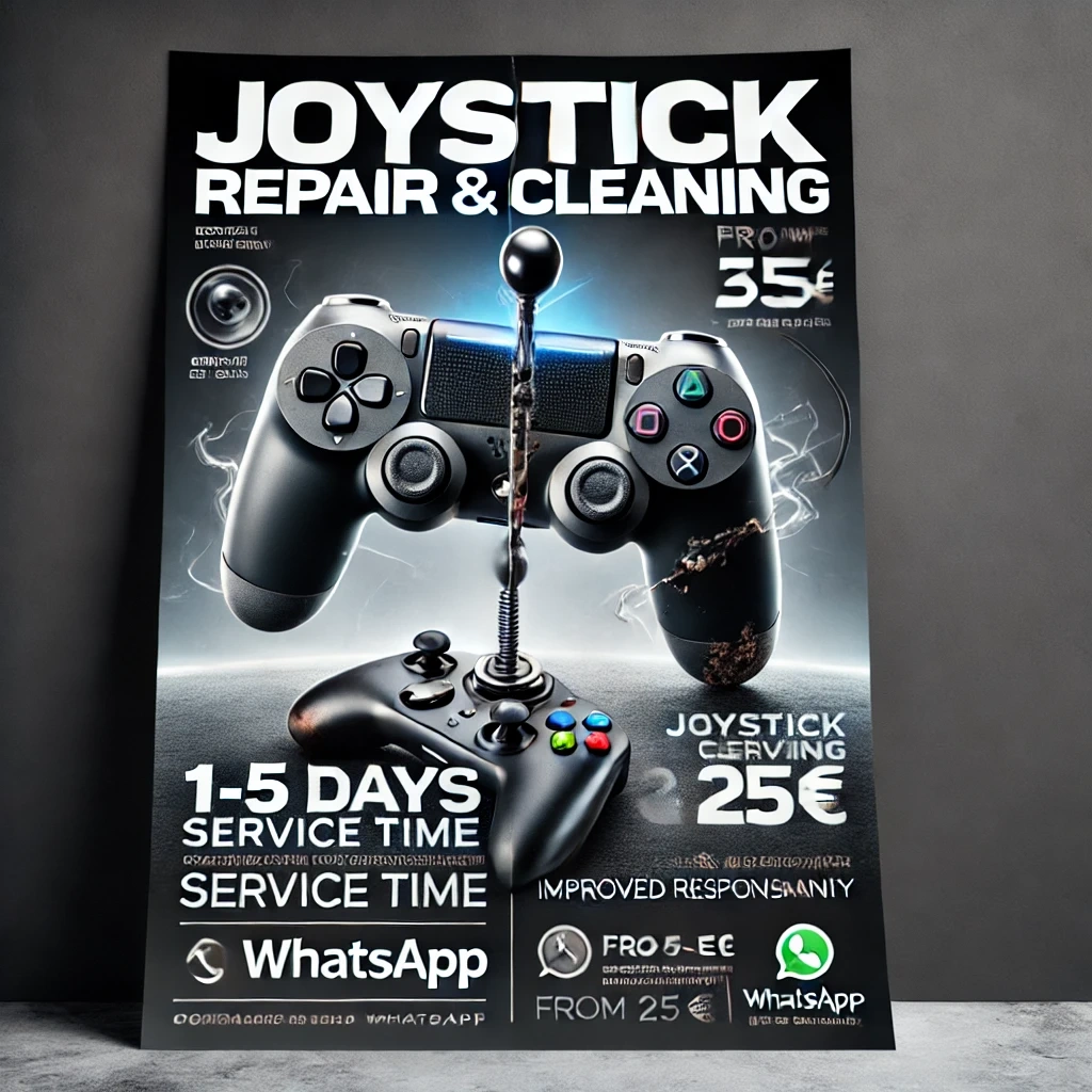 Oprava joystickov a konzol Playstation/Xbox