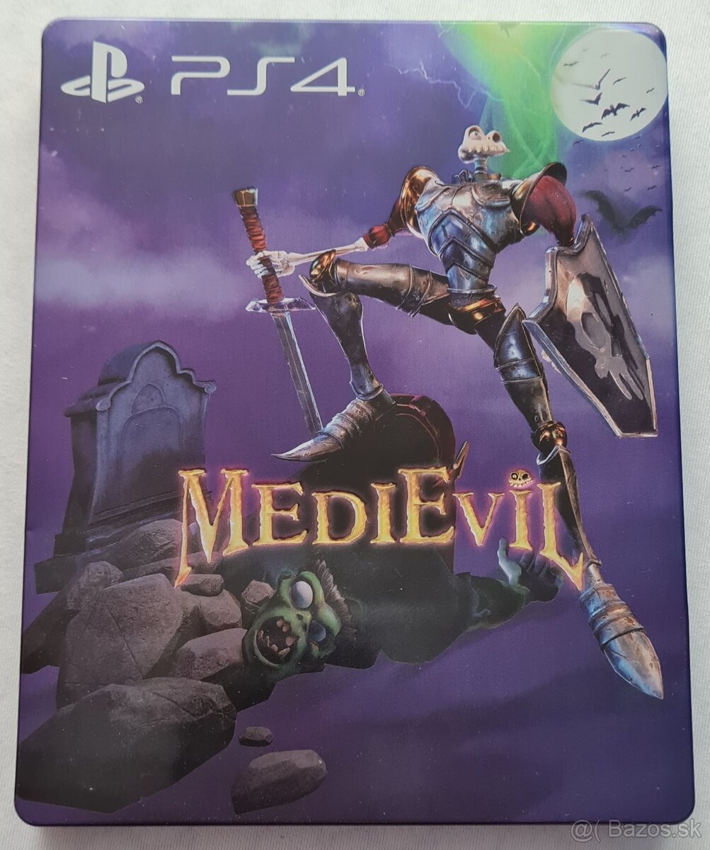 MEDIEVIL (PS4 / PS5 ) + Steel book [ 2019 remake ]