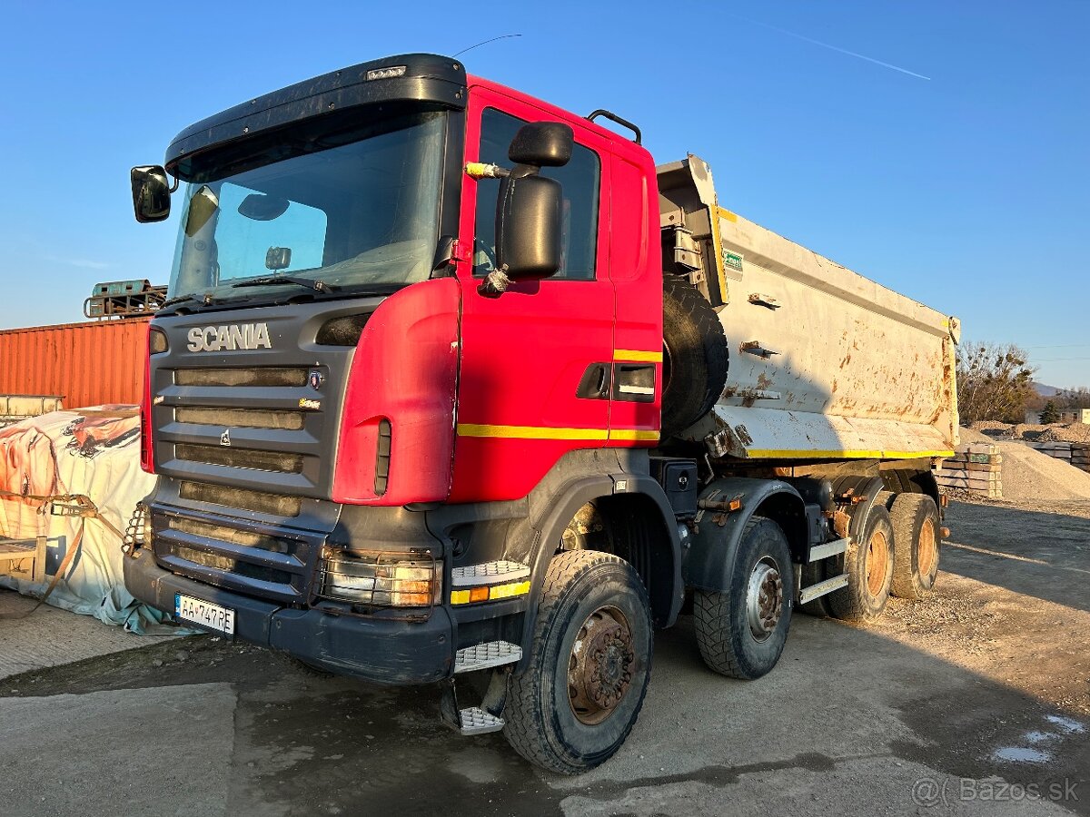 SCANIA R420 8x6