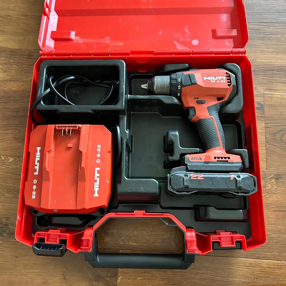 Set Hilti Nuron Aku vŕtací skrutkovač s príklepom SF 4-22