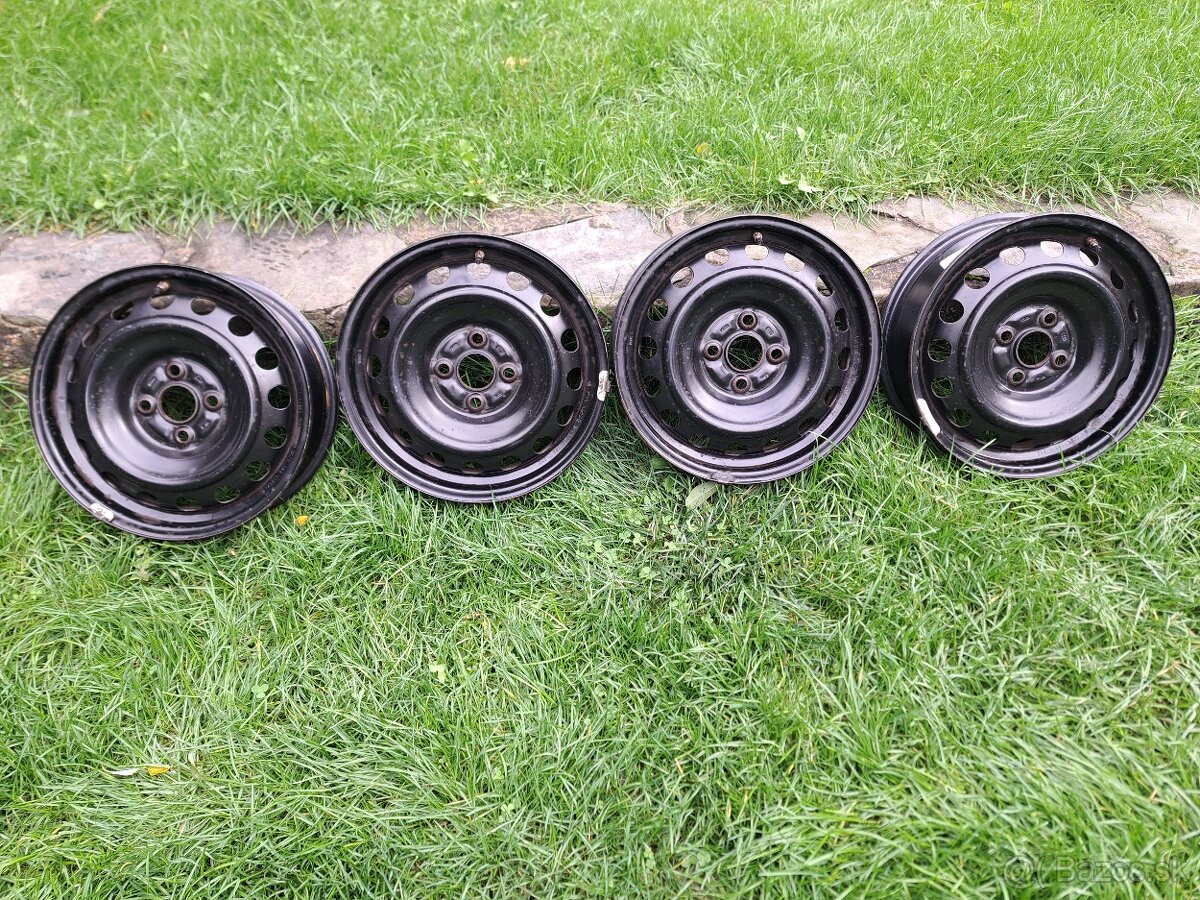 Plechove disky Toyota, Suzuki 15 - 4x100 plus snimace tlaku