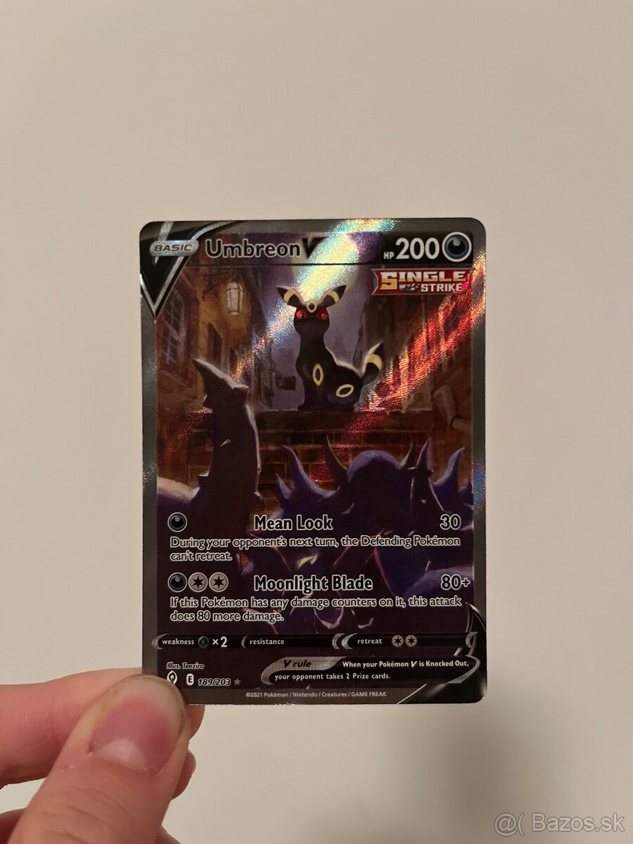 Pokémon Umbreon V full art