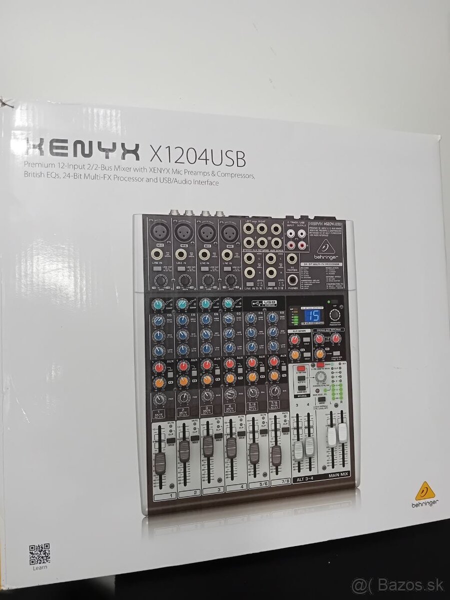 Mixpult Behringer Xenyx 1204USB