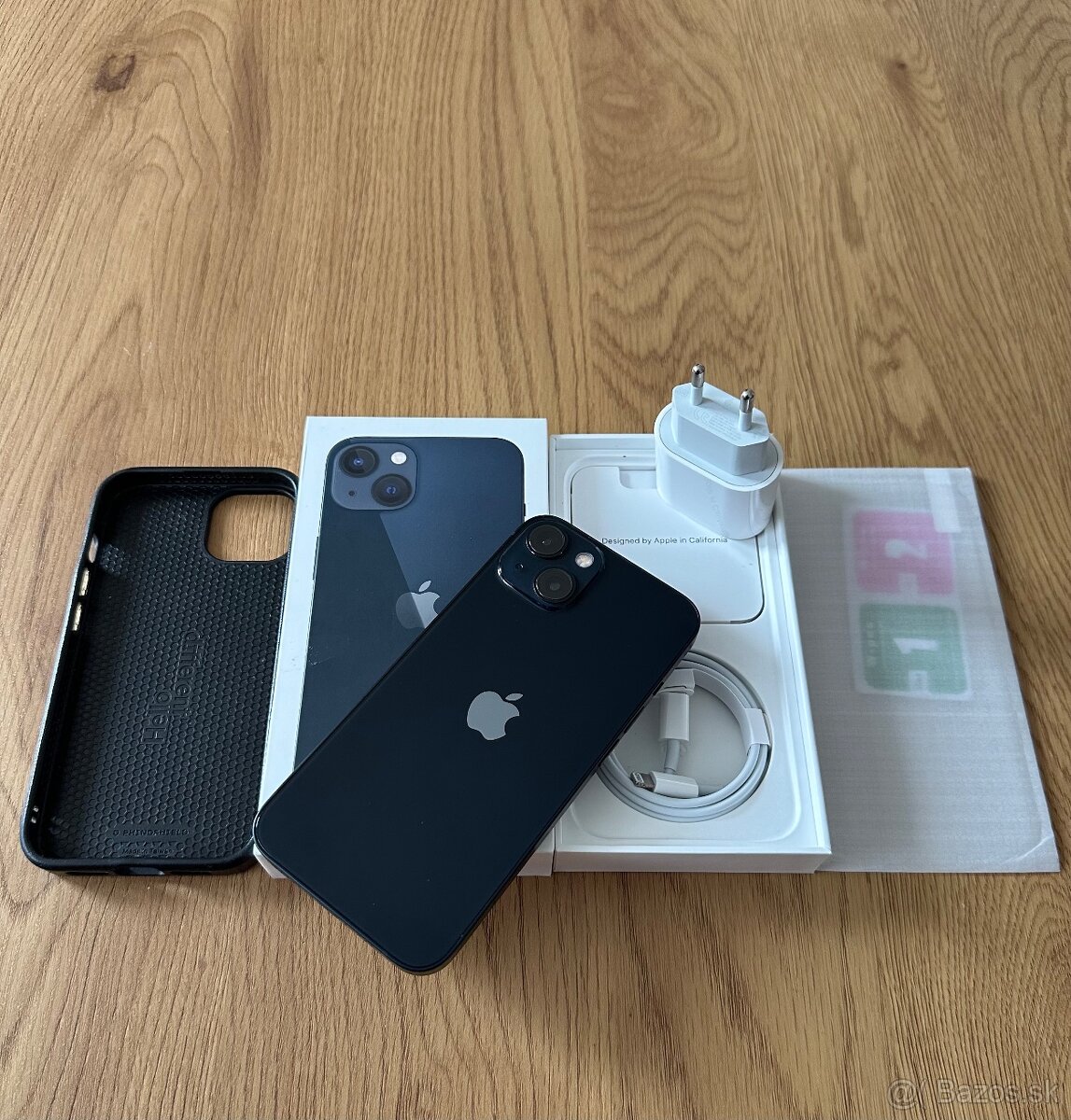 iPhone 13 128 gb Midnight - komplet príslušenstvo, zaruka