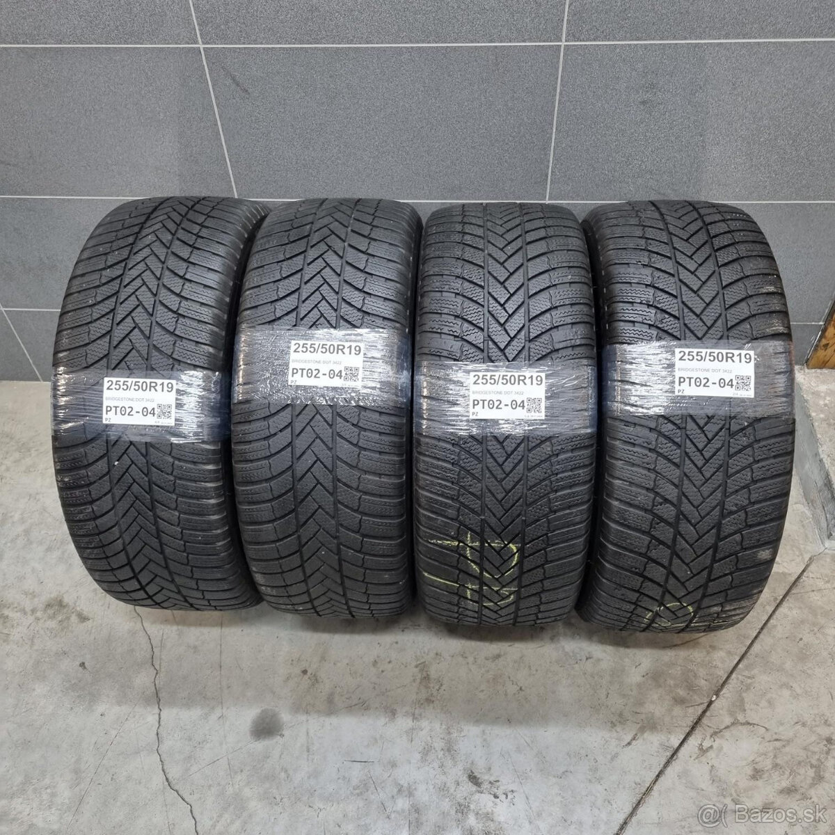 Zimné pneumatiky 255/50 R19 BRIDGESTONE DOT3422