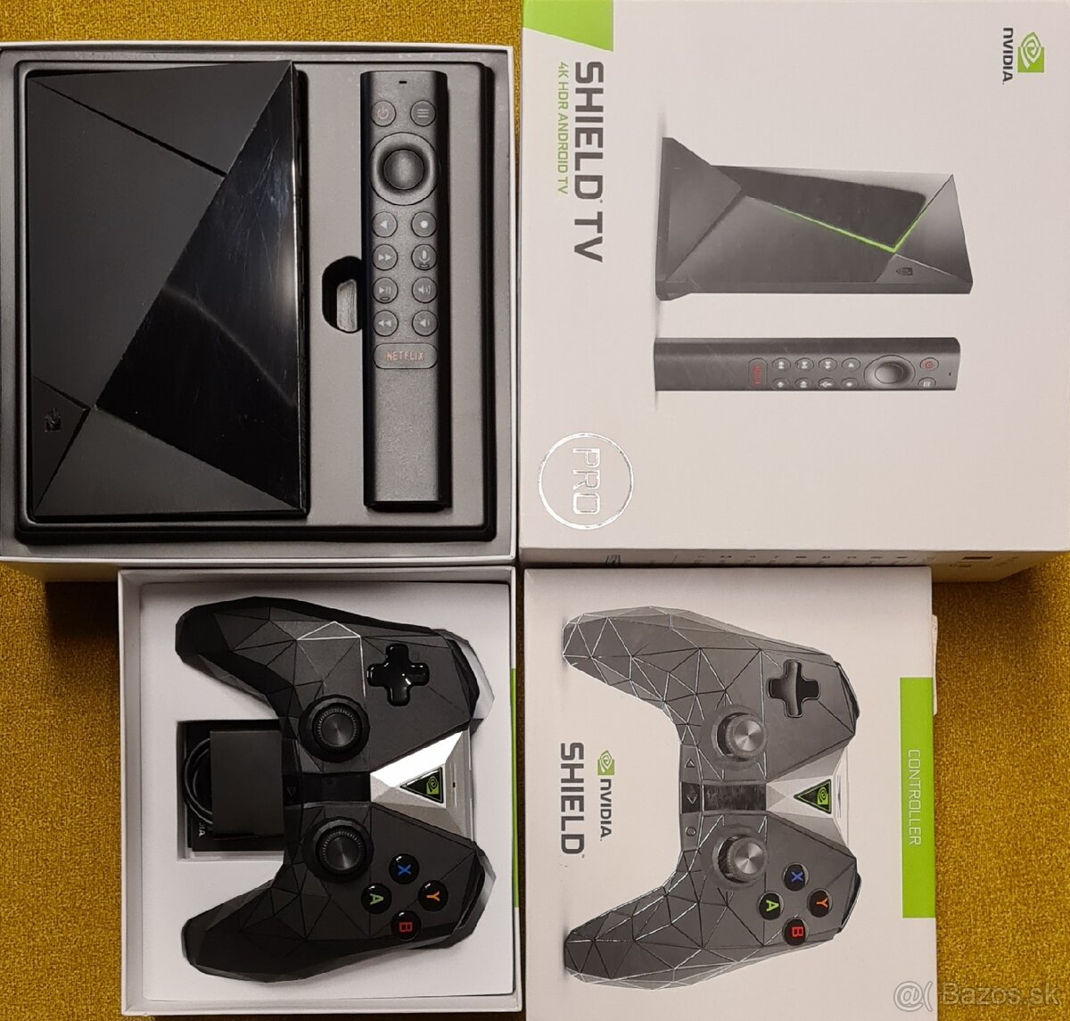 Rezervované  SHIELD TV PRO (2019) + NVIDIA SHIELD Controller