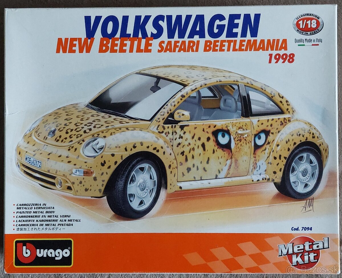 New Beetle Safari Beetlemania 1998 - 1:18