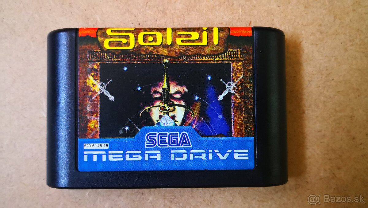 SEGA Megadrive hra - Soleil/Crusader of Centy (1994)