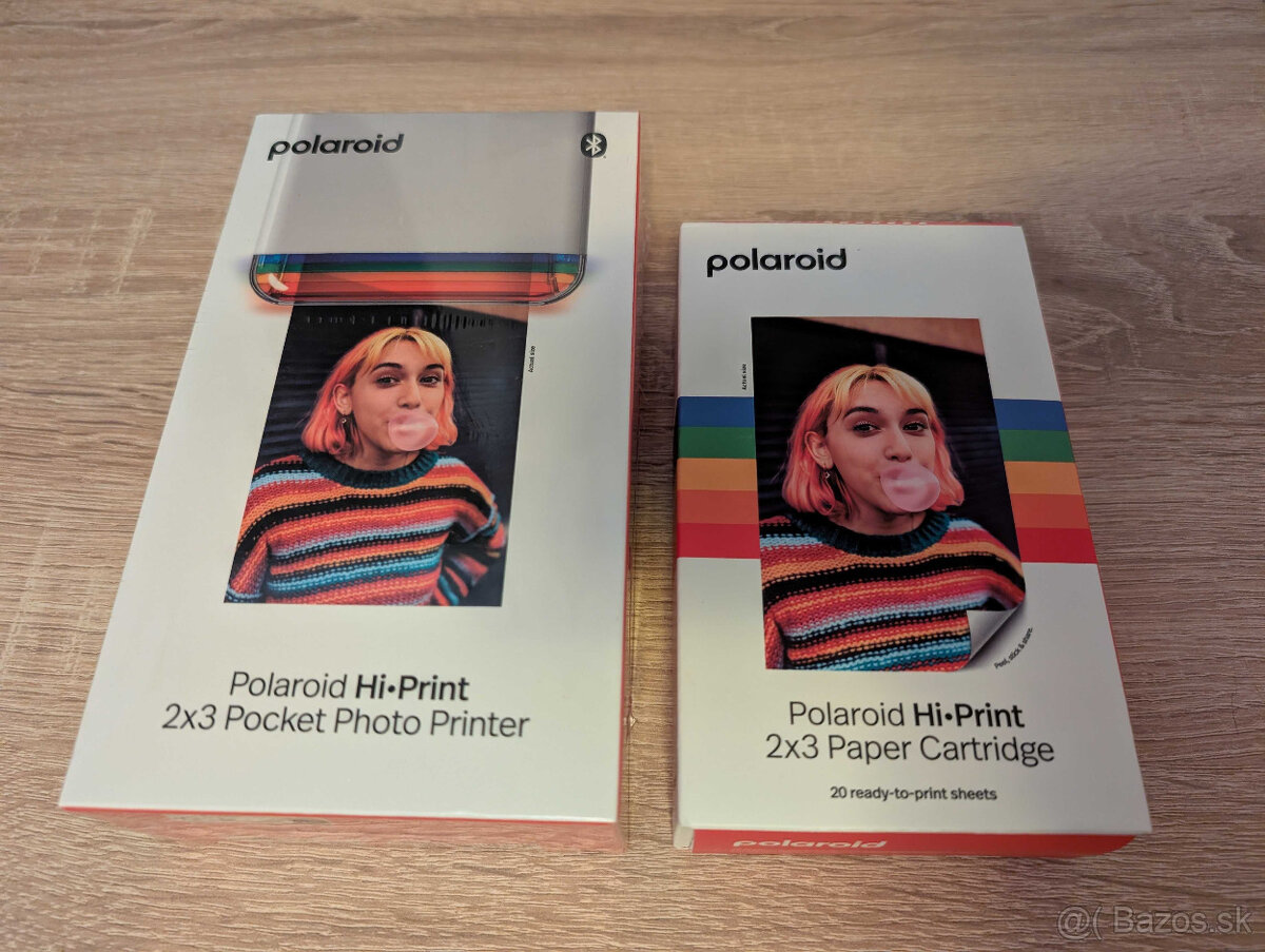 Vrecková tlačiareň Polaroid HiPrint + cartridge na 20 fotiek