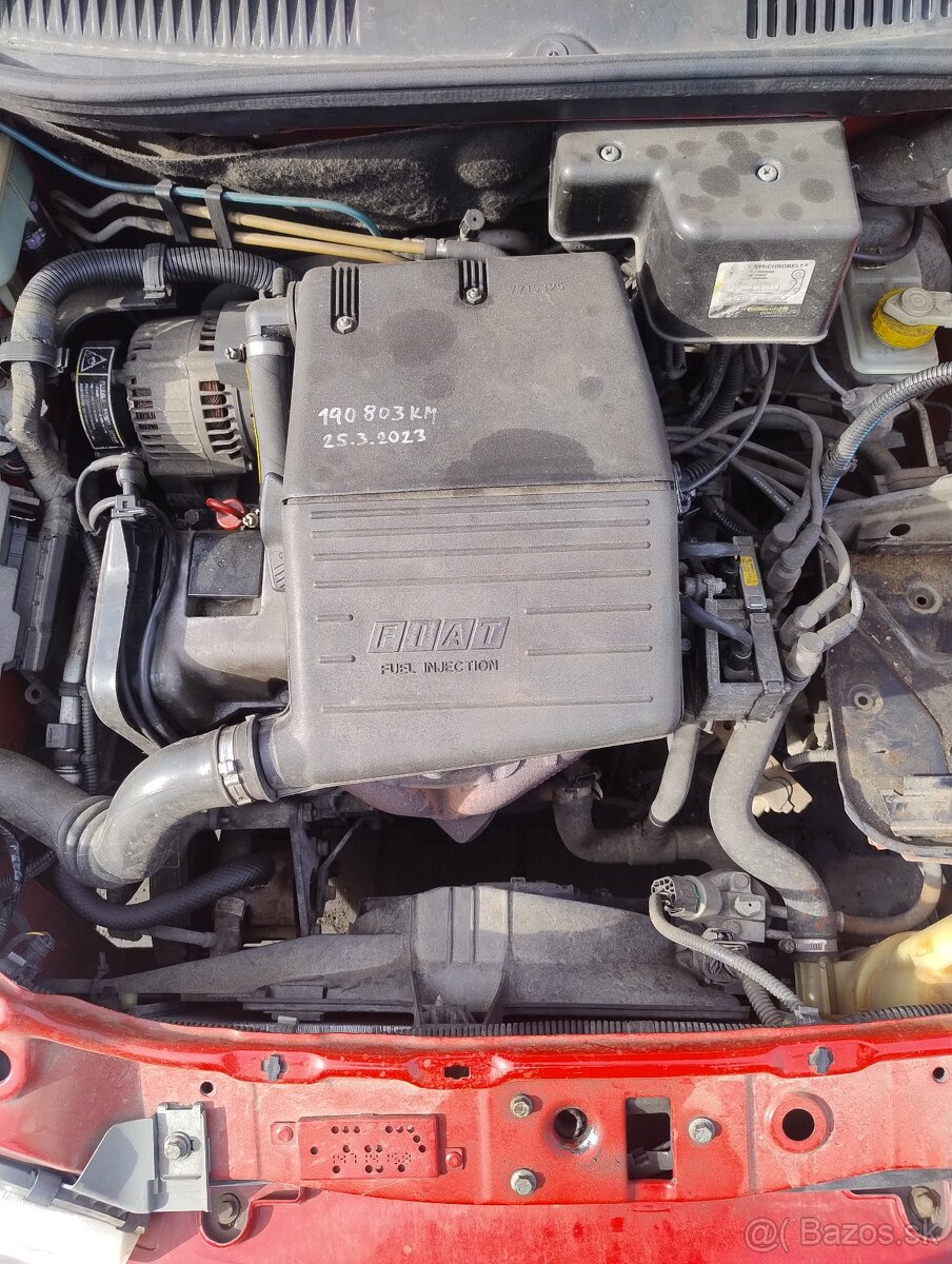 Predám motor 176B4000 1.2i 44kw 8v z Fiat Punto 1