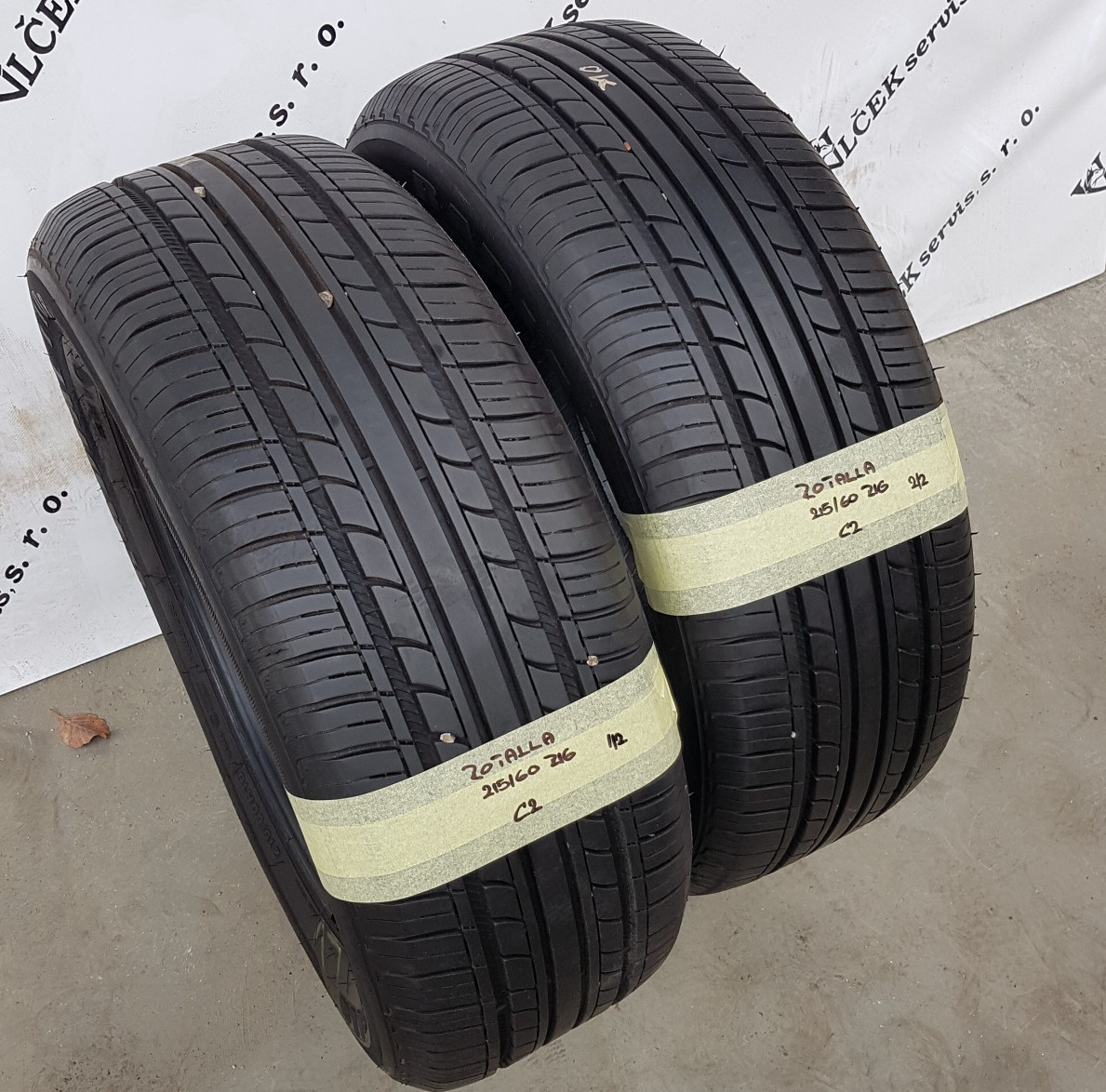 Letné pneumatiky 215/60 R16 ROTALA