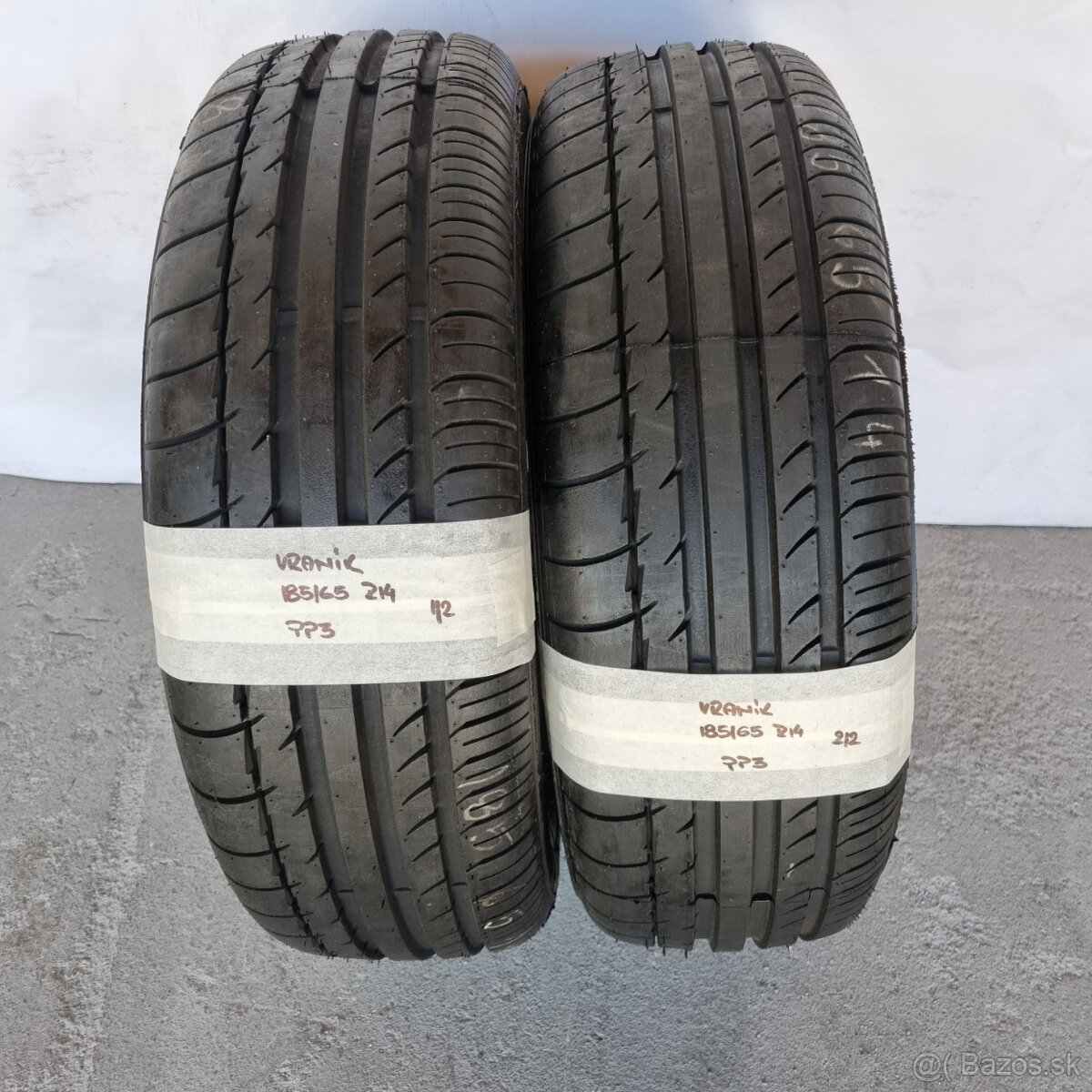 185/65 R14 VRANIK letné pneumatiky