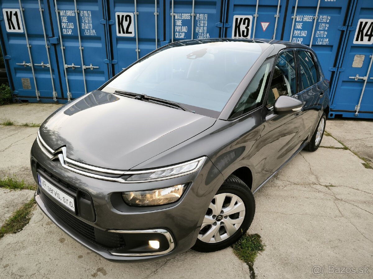 Citroën C4 Spacetourer 1.5HDi 5/2019 95tis.km odpočet DPH