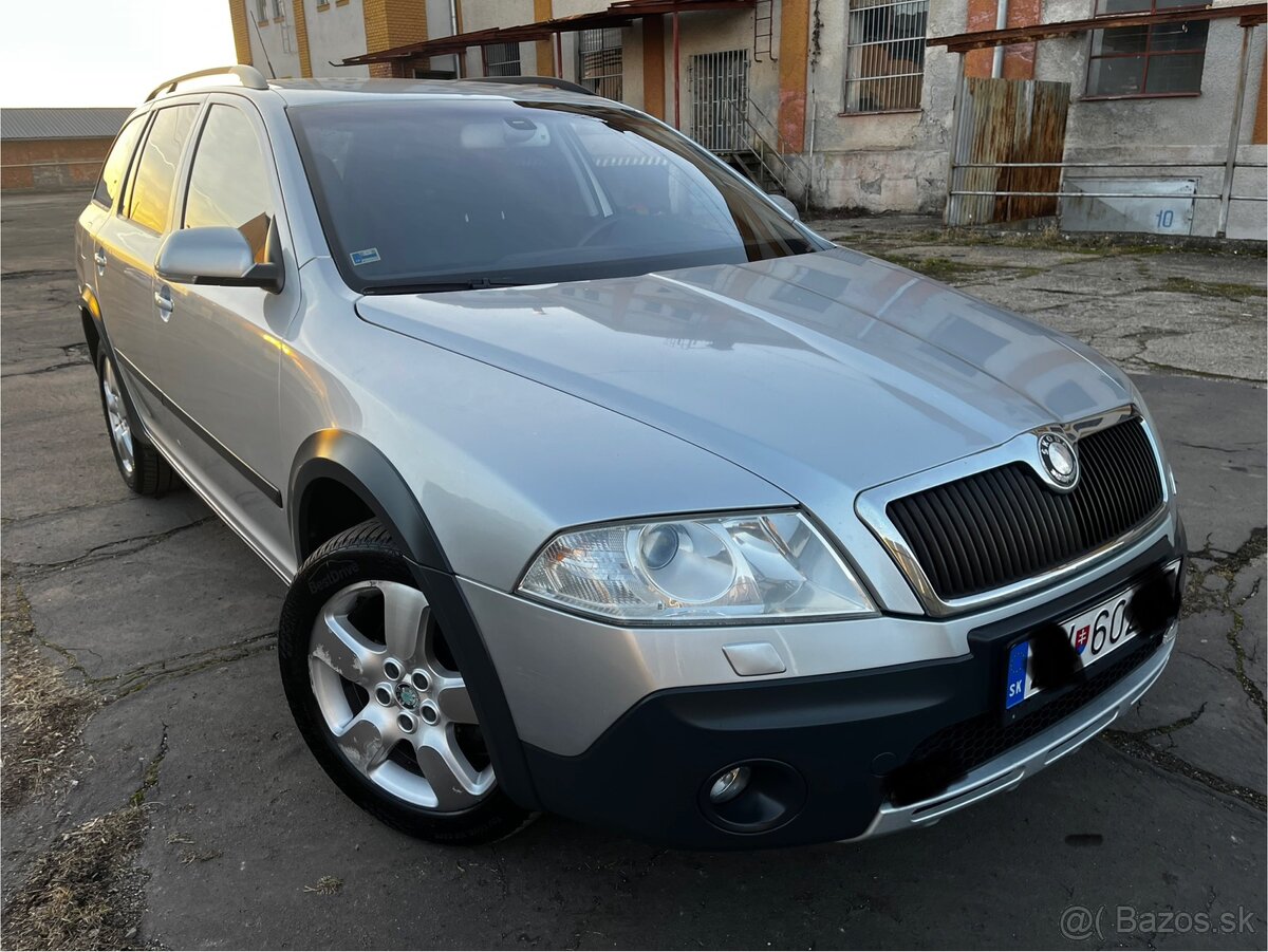 ŠKODA OCTAVIA 2 SCOUT 4x4 2.0 TDI KOD-BMM