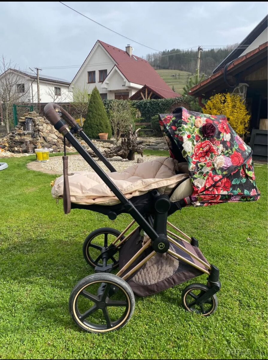 Cybex PRIAM rose gold 2019 2- kombinácia