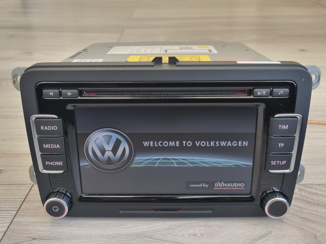 RCD 510 VW Original EU Verzia 6CD mp3 /SD