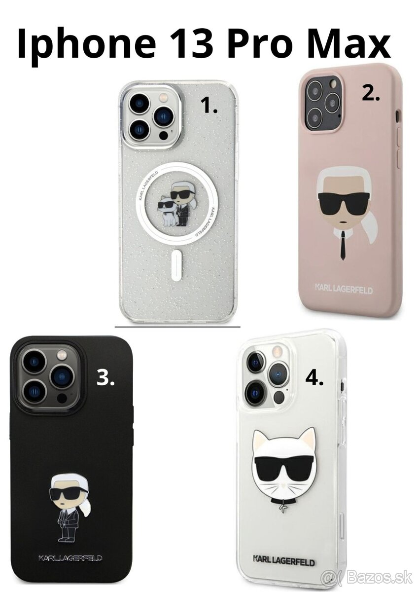 Iphone 13 Pro Max puzdrá od značky Karl Lagerfeld