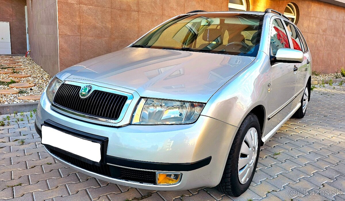 Škoda Fabia Combi 1.4 Mpi 50kw Rok 2003 Comfort.Bez Korózie