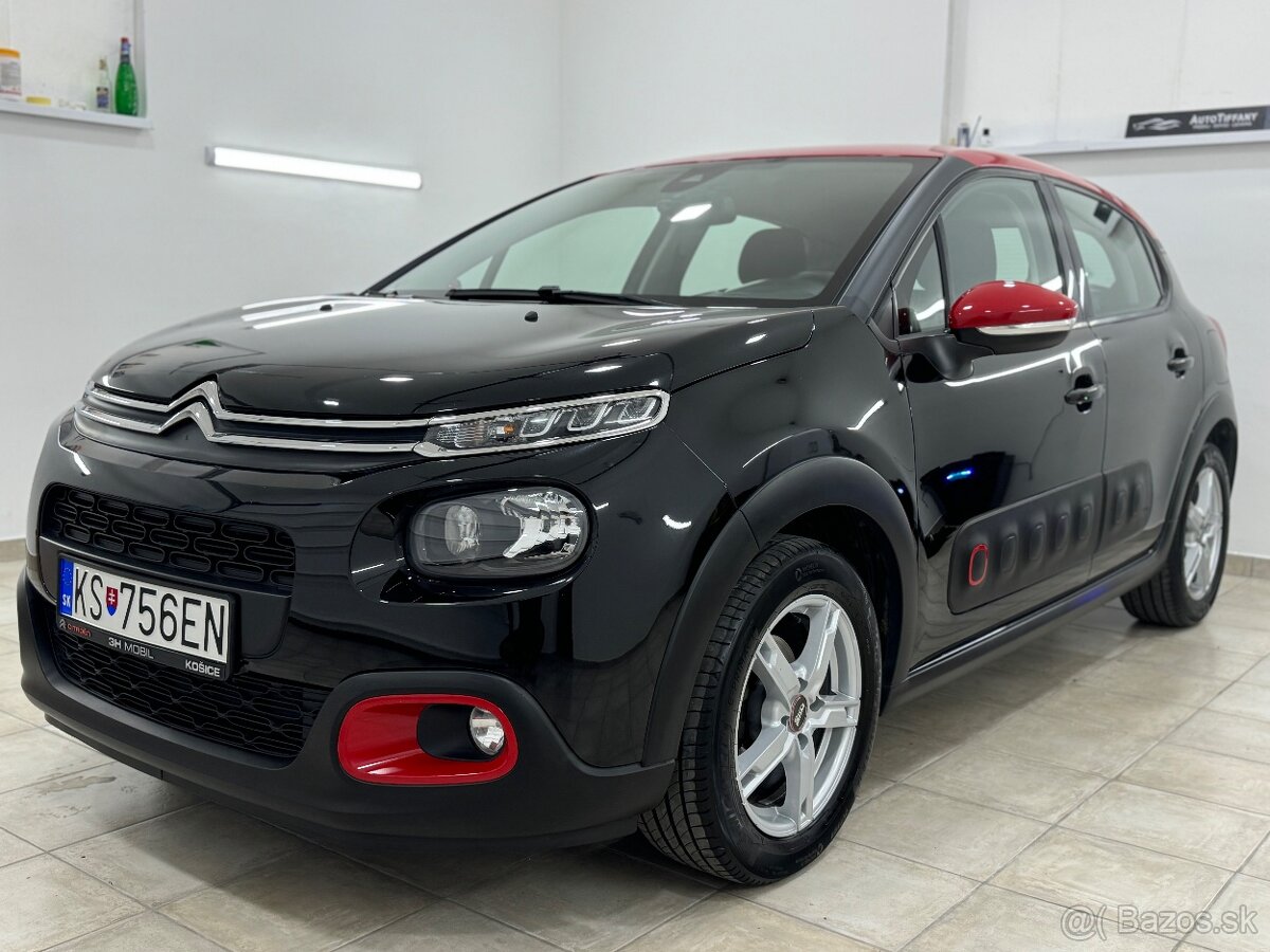 Citroen C3 1.2 benzin 08/2018 78 000km 1 maj. kupované SK✅