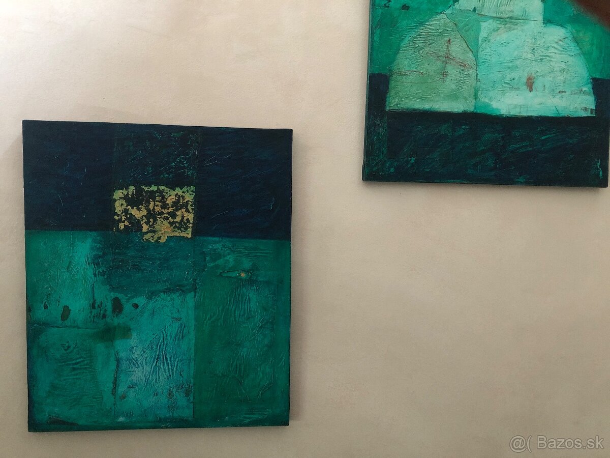 Soňa Mrázová Diptych kus 66x57cm