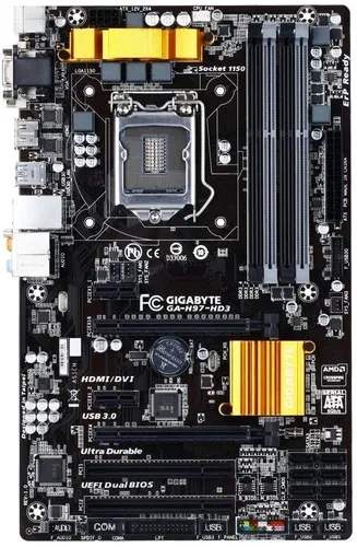 MB GIGABYTE H97-HD3 + i5-4570 + 16GB RAM