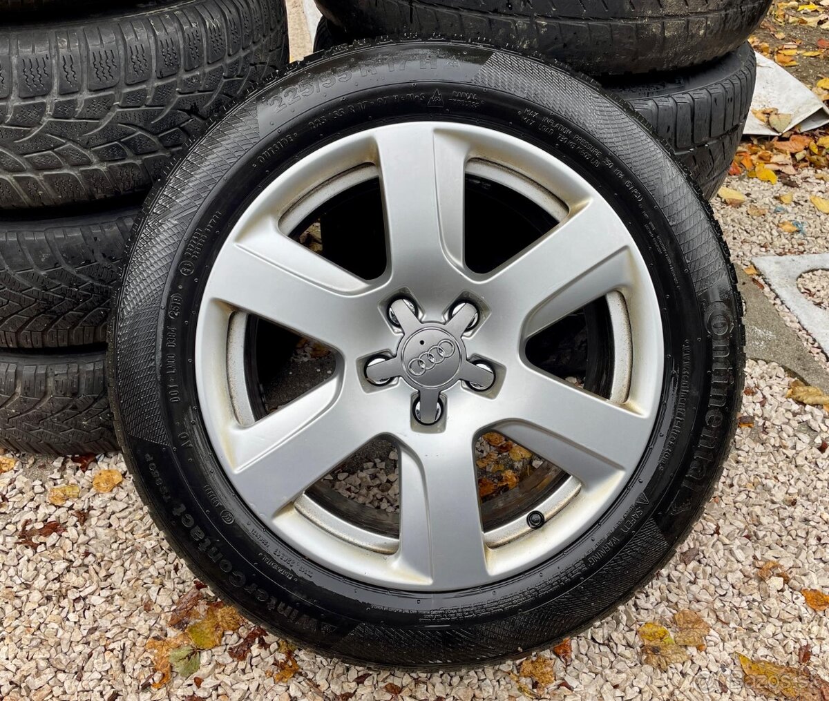 5x112 R17 Audi 225/55 R17 zimné škoda seat vw