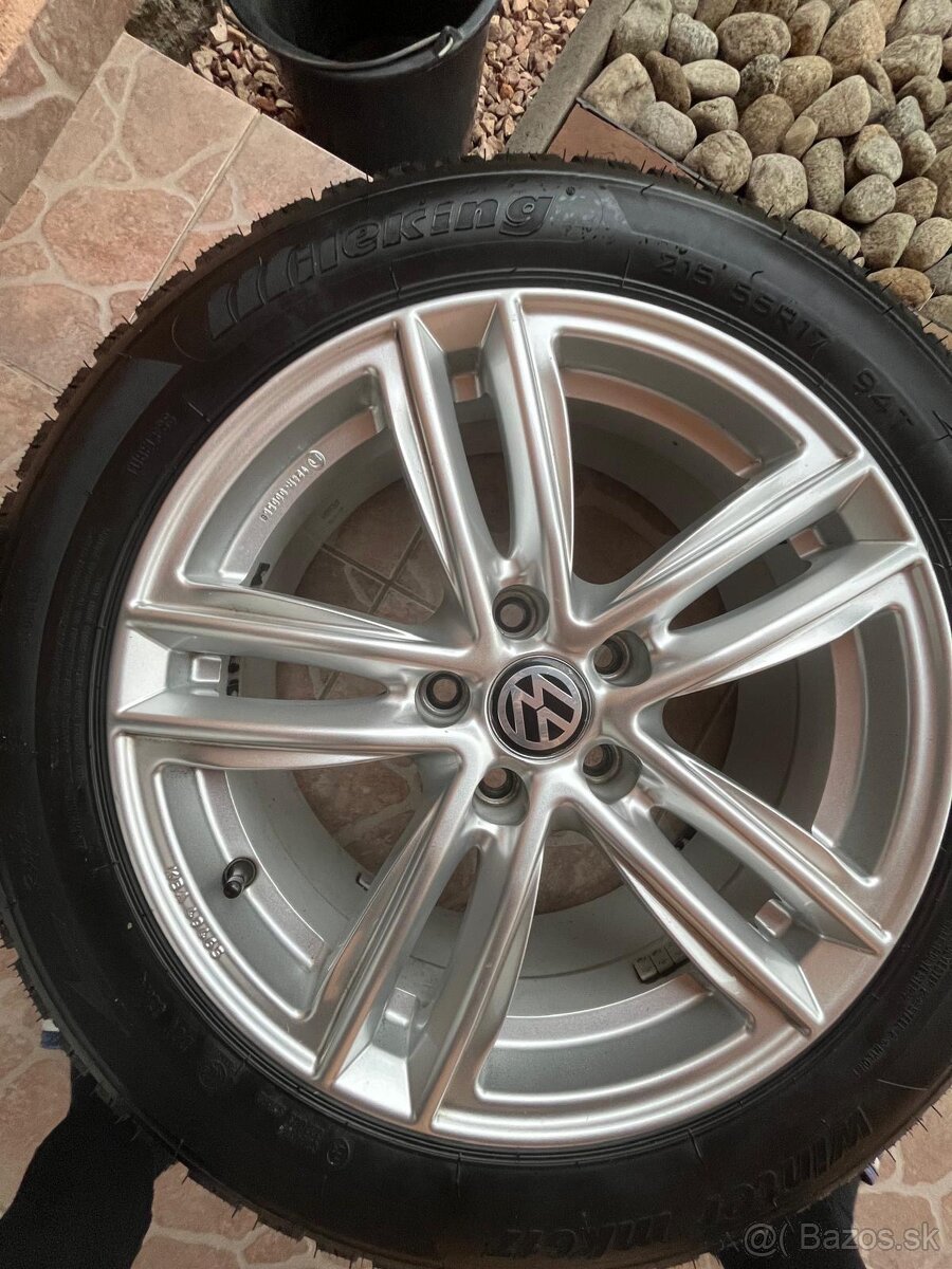 Alu kolesá 5x112-215x55R17 zimné