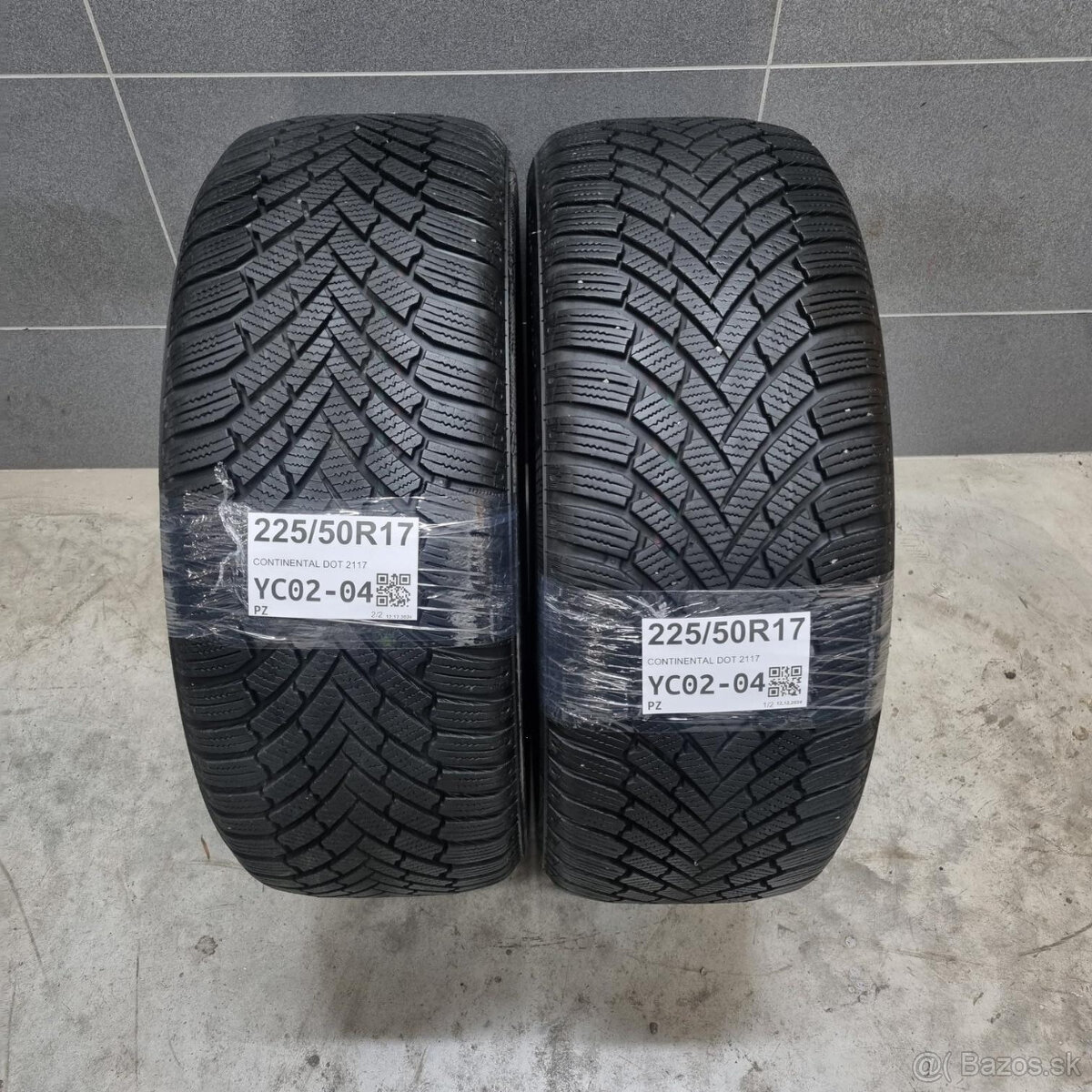 Zimné pneumatiky 225/50 R17 CONTINENTAL DOT2117