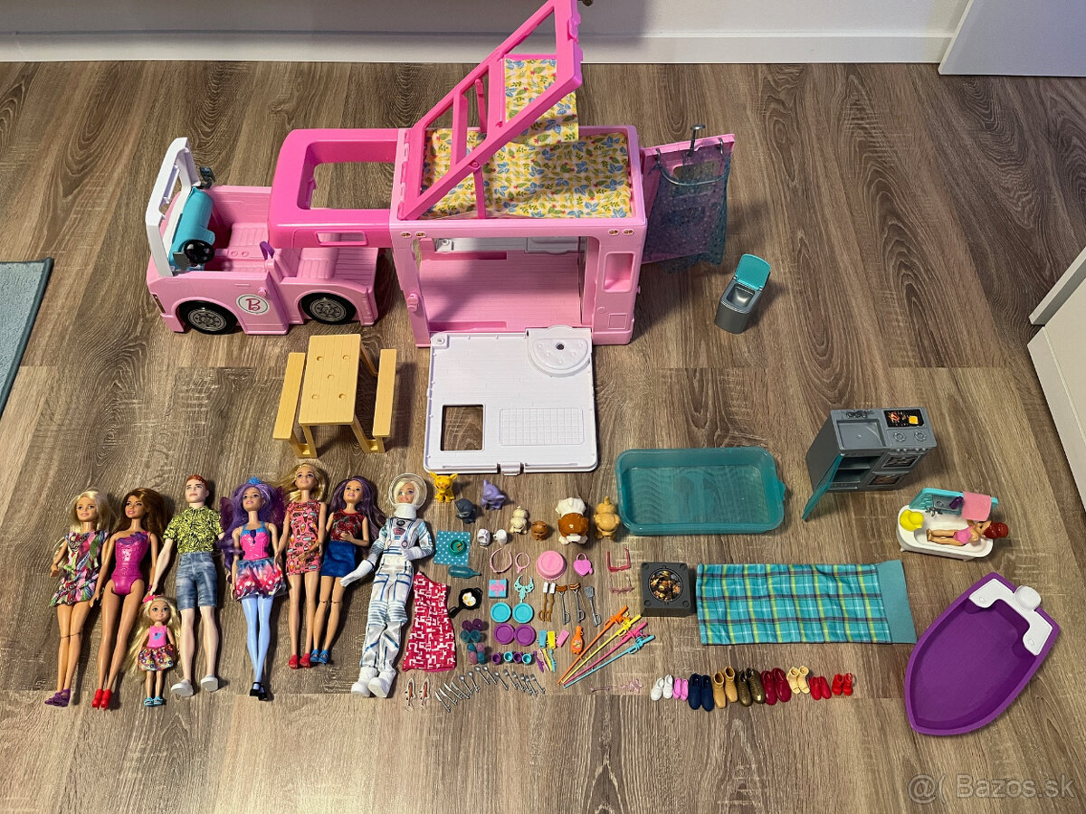 Mattel Barbie Karavan 3v1 Super-Camper