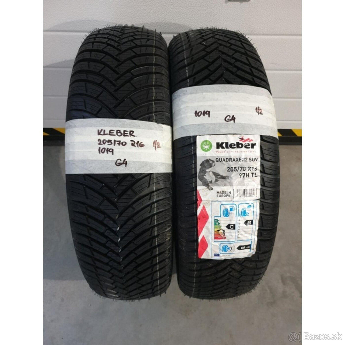 Letné pneumatiky 205/70 R16 KLEBER DOT1019