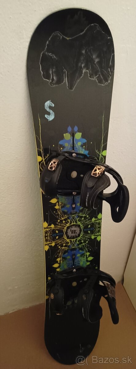 153 cm damsky snowboard Burton s viazanim Burton, channels