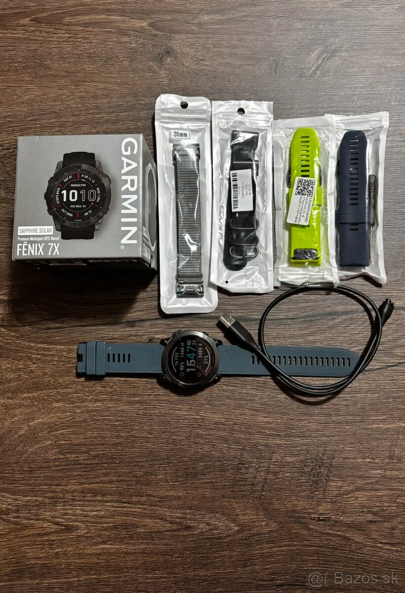 Garmin 7X Sapphire Solar (výmena/predaj)