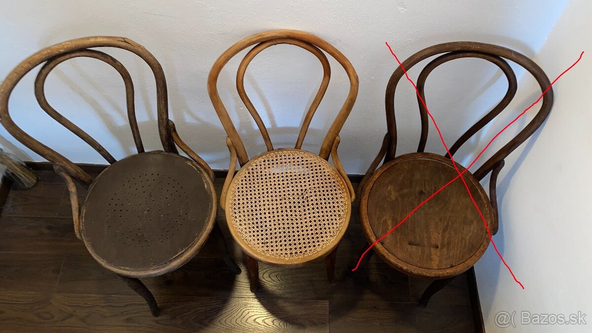 Stolička Thonet 2ks