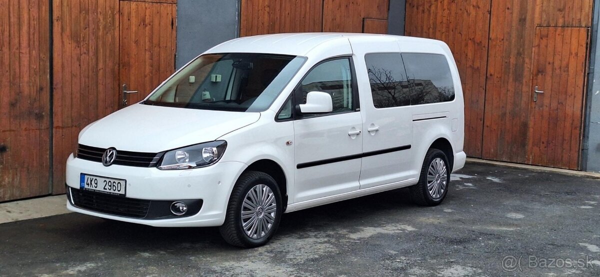 VOLKSWAGEN CADDY MAXI 2,0 TDi 7míst ZÁRUKA KM