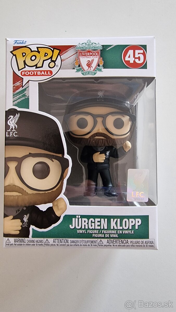 Funko Pop #45 Jurgen Klopp Liverpool FC