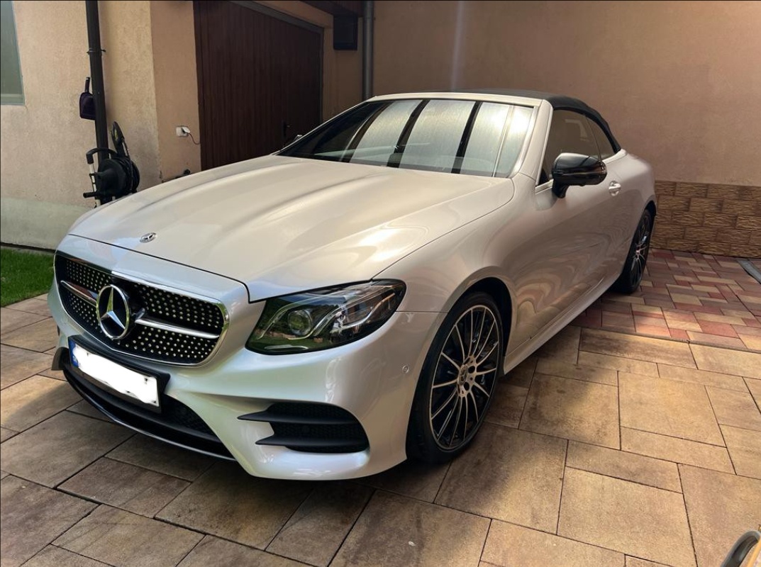 Mercedes E W238 cabrio AMG 4matic prenájom