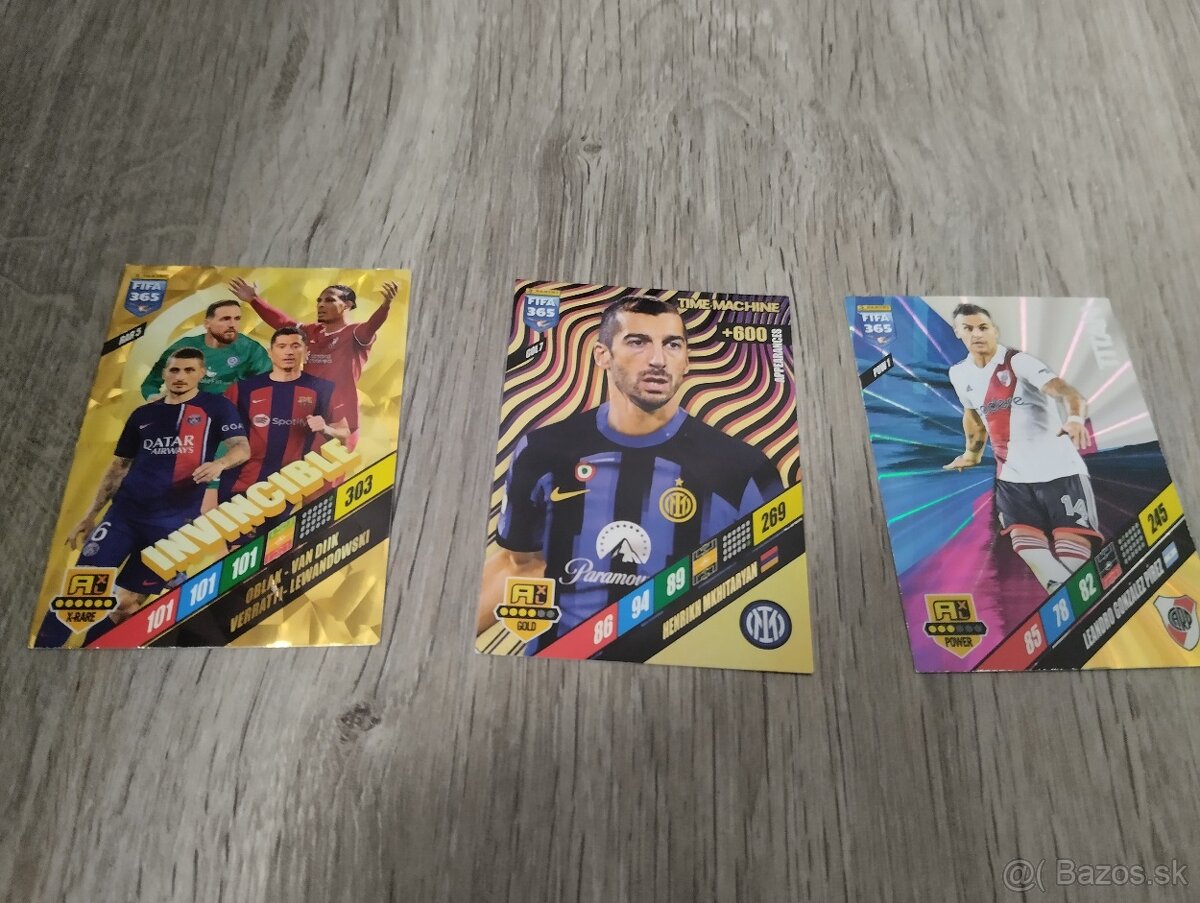 Kartičky panini FIFA 365 adrenalín 2024