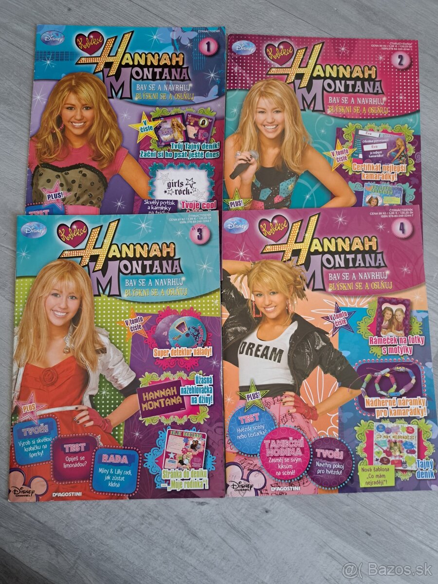 Časopisy 1-20 Hannah Montana