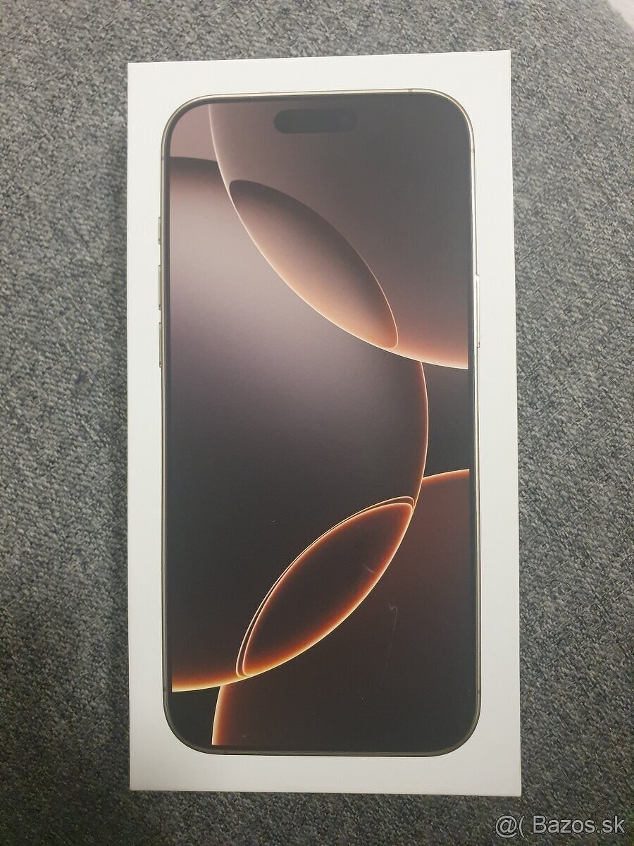 iPhone 16 Pro Max 256GB Nerozbalený