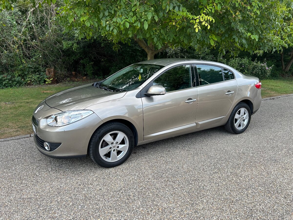 Renault Fluence 1.5dci 78kw - 1. Majiteľ - TOP STAV AKO NOVÉ