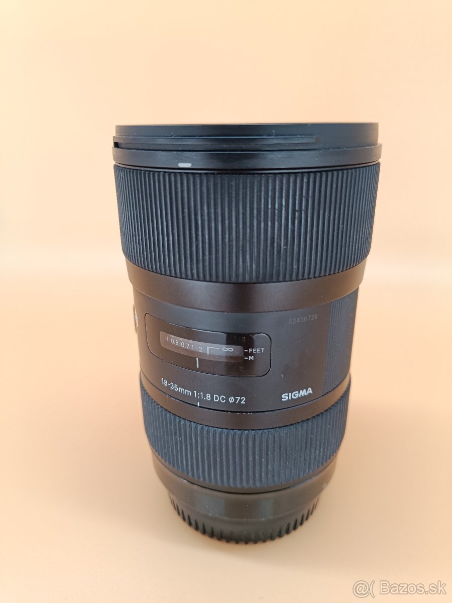 Sigma Art 18–35 mm f/1,8 pre Canon EF